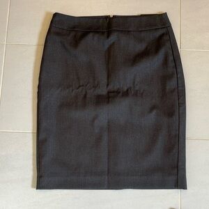 Classic Dark Grey Pencil Skirt